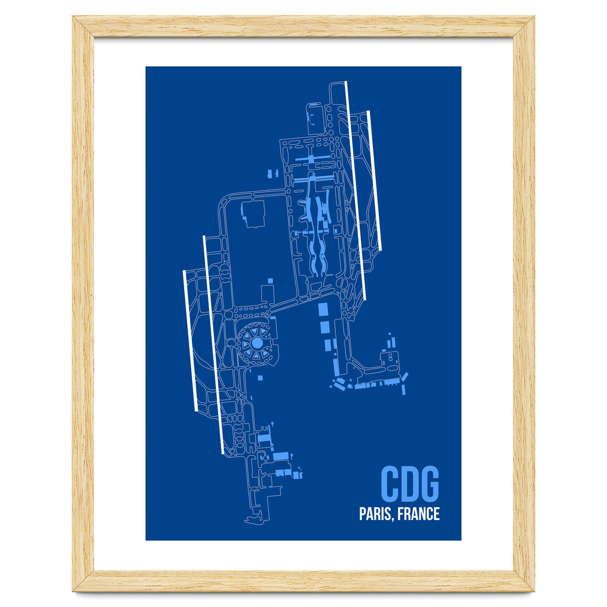 Paris CDG Airport Layout