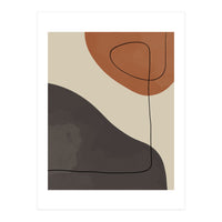 Modern Abstract Shapes #3 (Print Only)