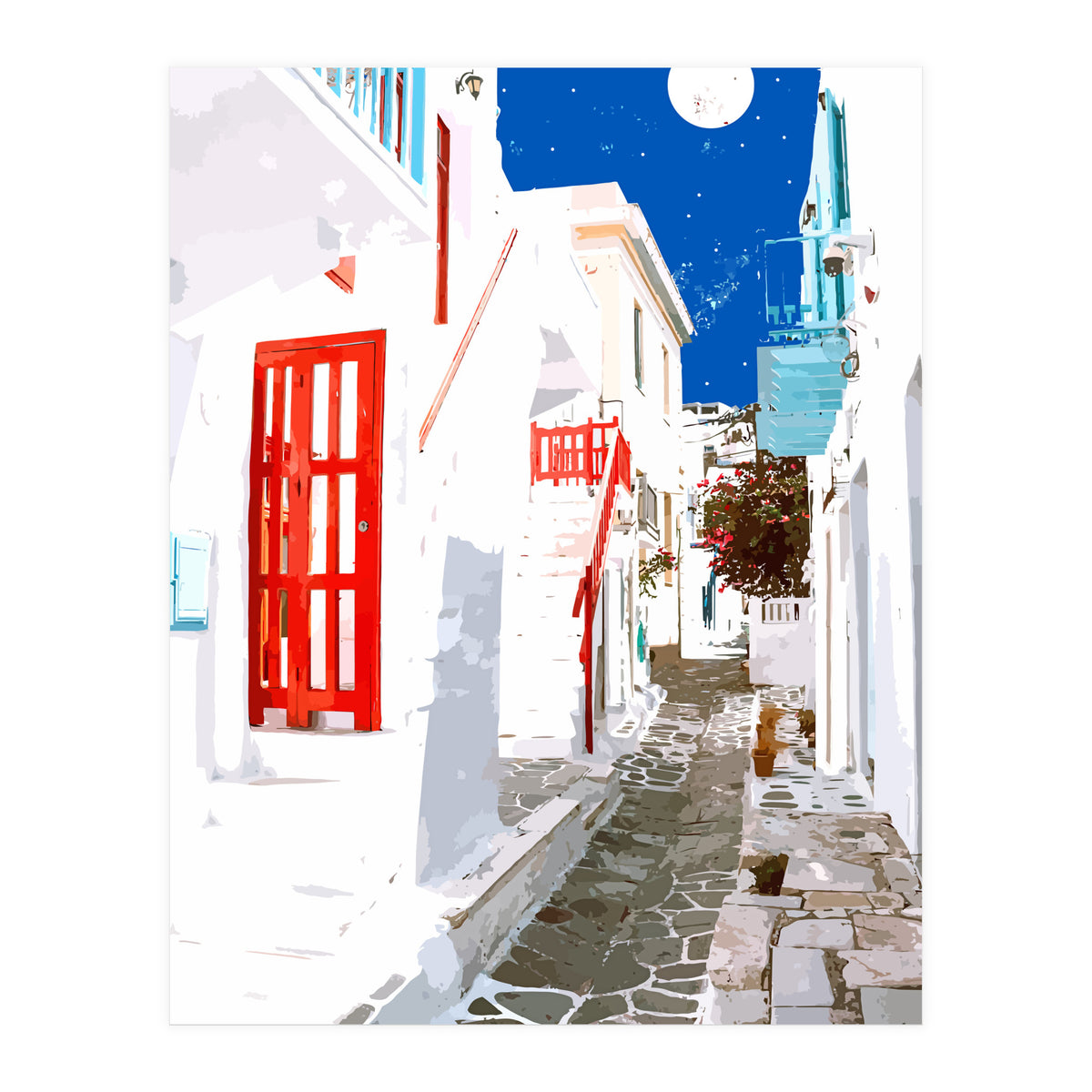 Greek Trip Down Memory Lane, Greece Travel (Print Only)