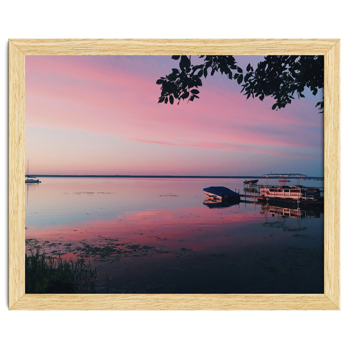 Magic hour on the lake