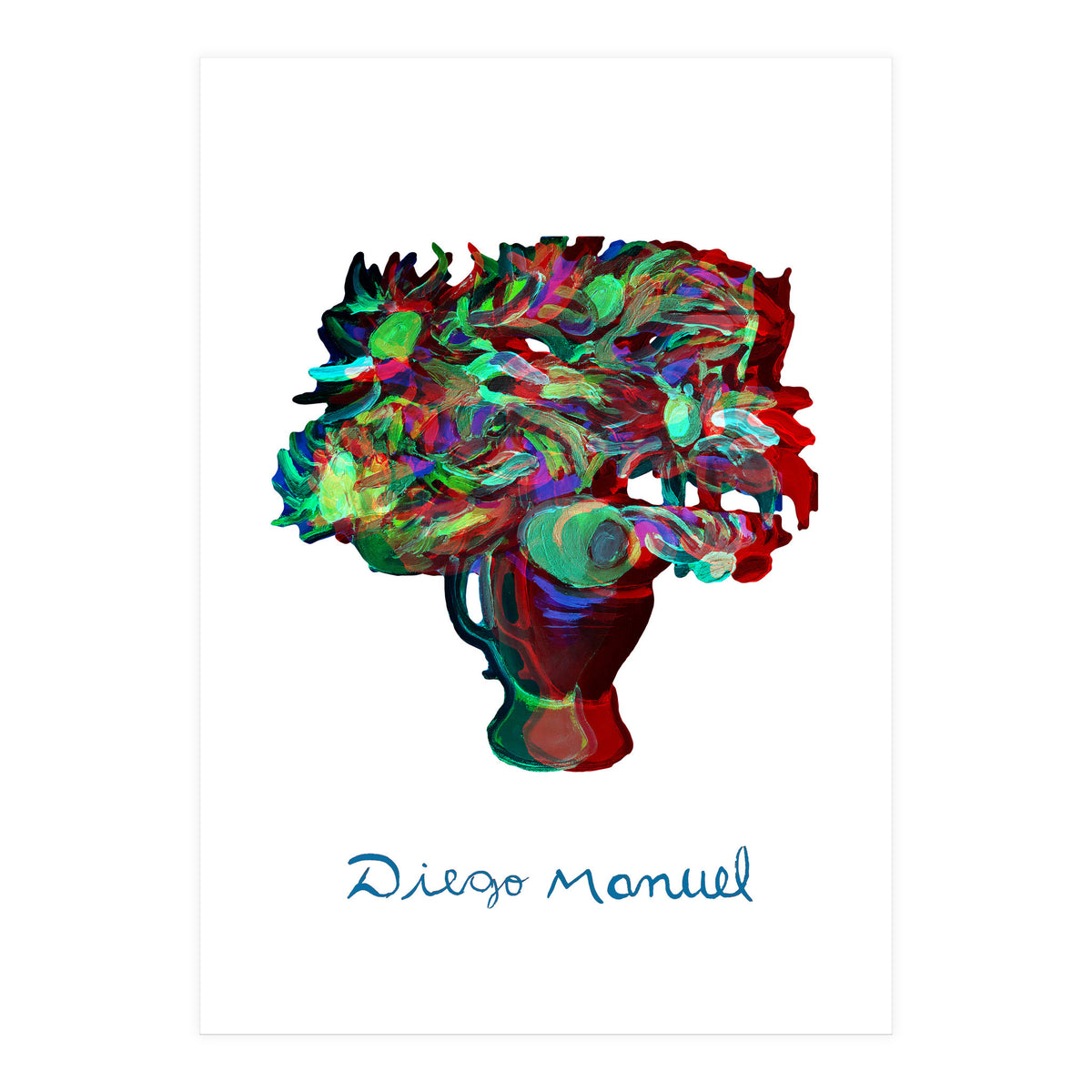 Florero Fondo 1 (Print Only)