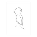 One Line Art Bird (Print Only) thumbnail