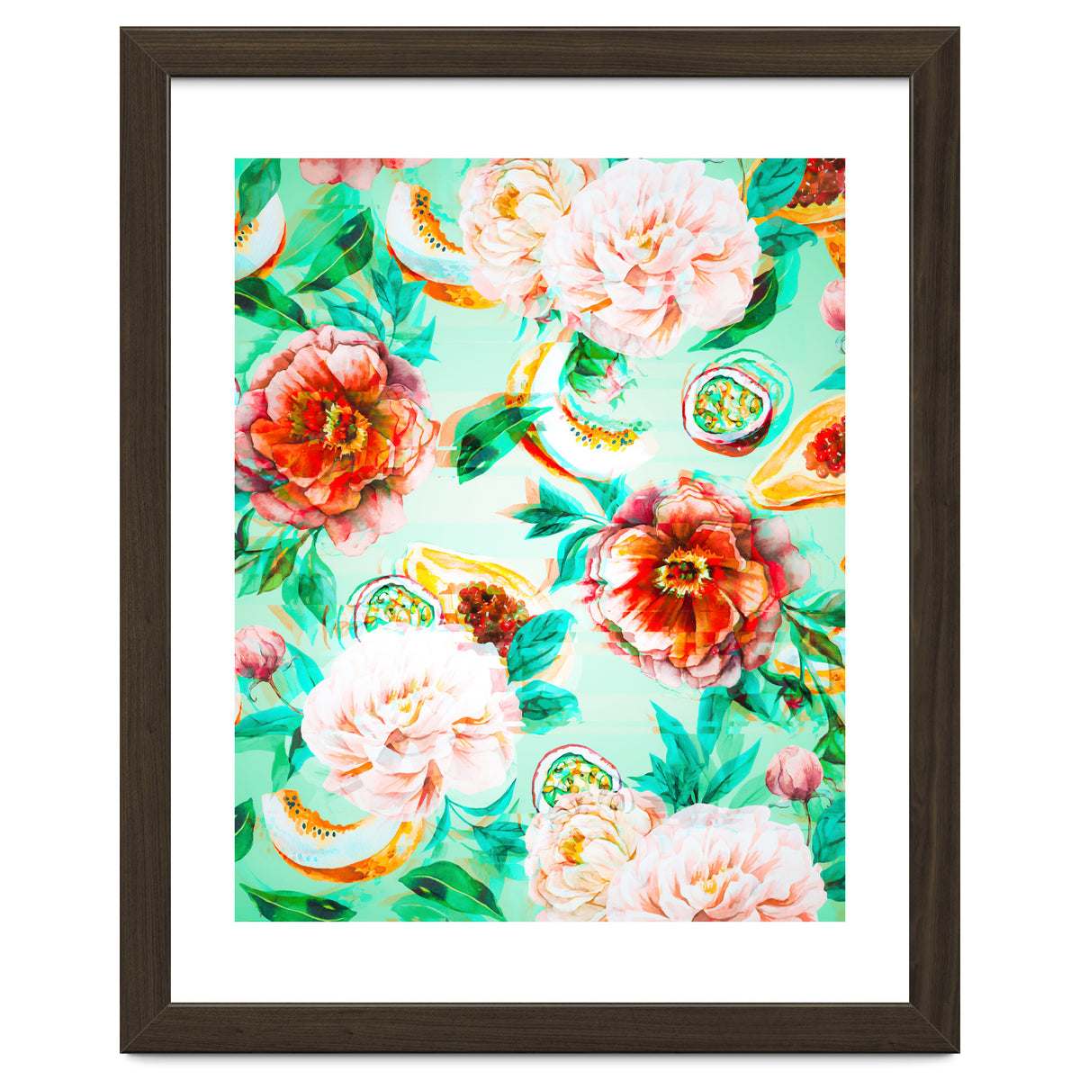 Tropical flowery fruit glitch