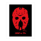 Friday the 13th movie poster (Print Only) thumbnail