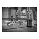 NEW YORK CITY Brooklyn Bridge & Manhattan Skyline (Print Only) thumbnail