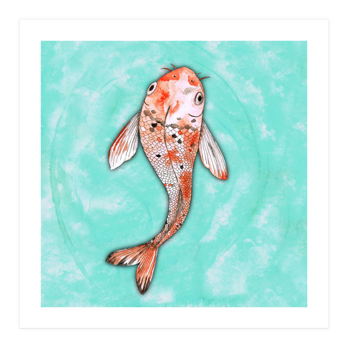 Koi fish (Print Only)