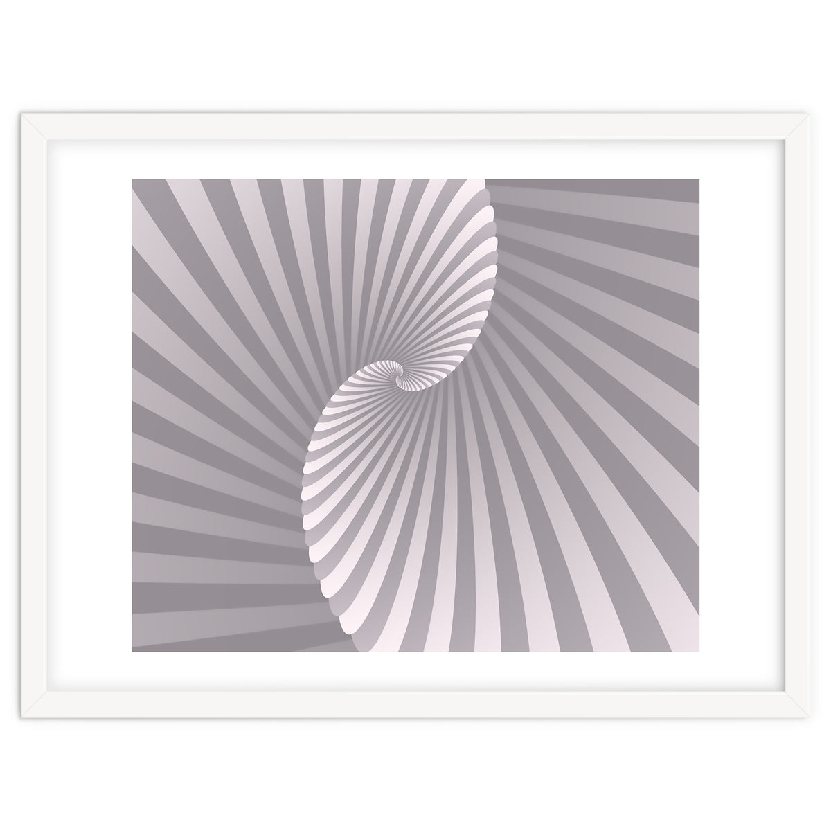 Abstract Retro Spiral