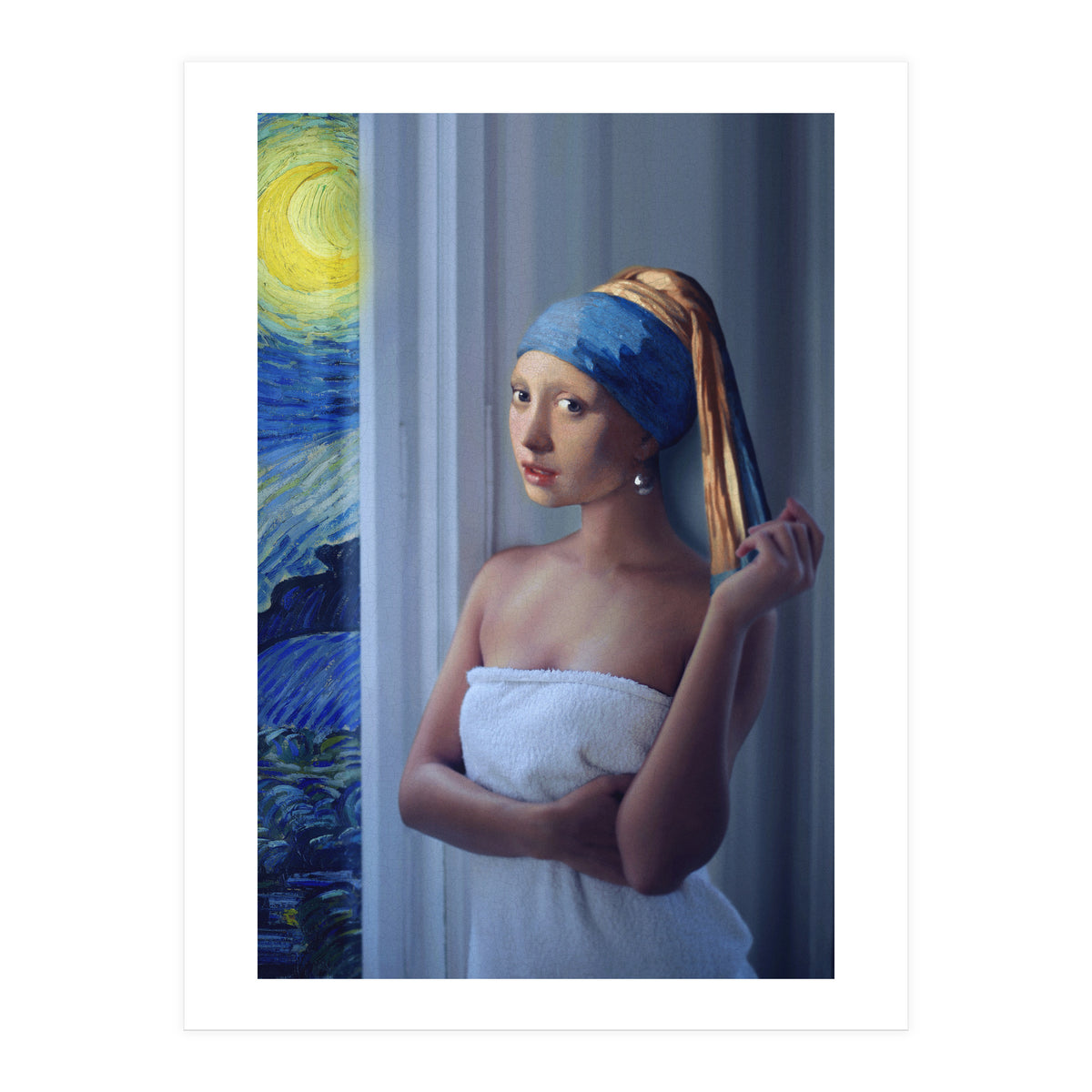 Starry Night Girl (Print Only)
