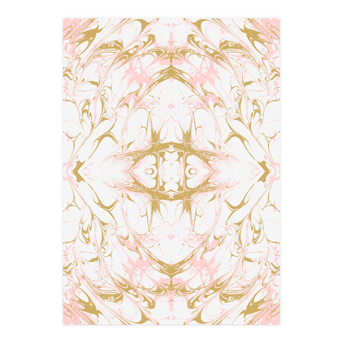 Pink mosaic marble 02 (Print Only)