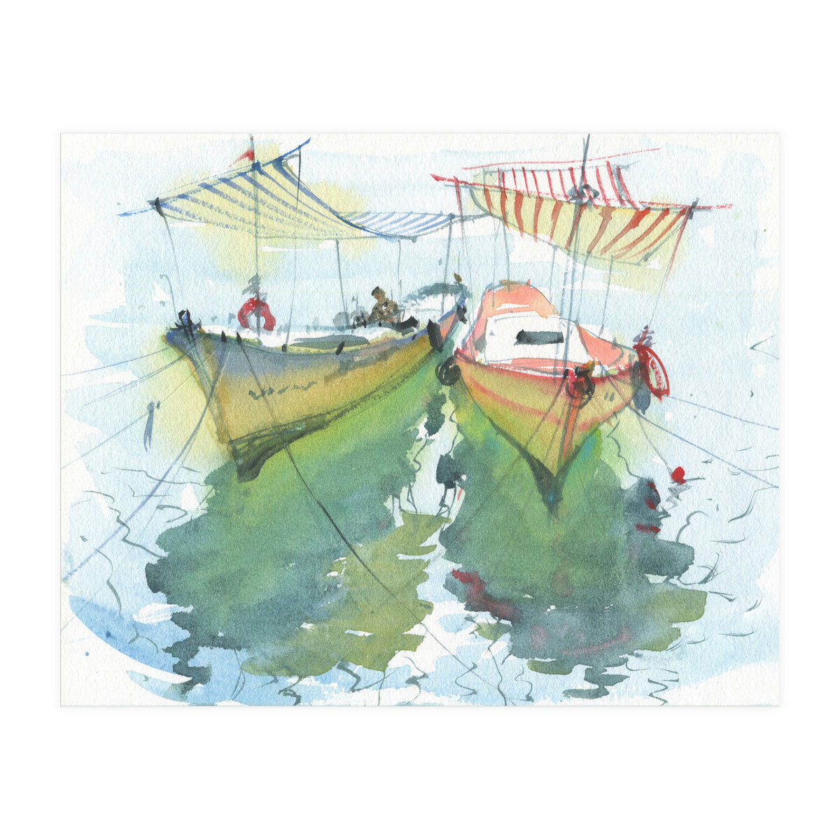 Pleasure boats (Print Only)