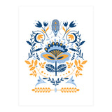 Scandinavian Folk Study 011  (Print Only) thumbnail