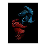 bettas fight (Print Only) thumbnail