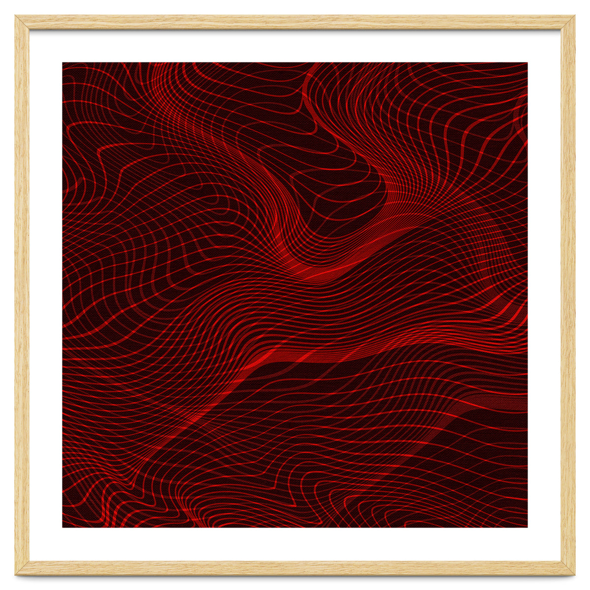 Waves Red
