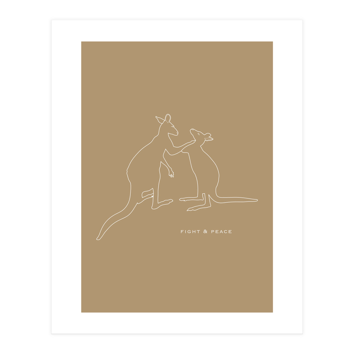 FIGHT &PEACE  (Print Only)