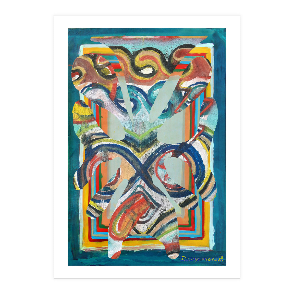 Pop Abstract 2023 Tapiz 10 (Print Only)