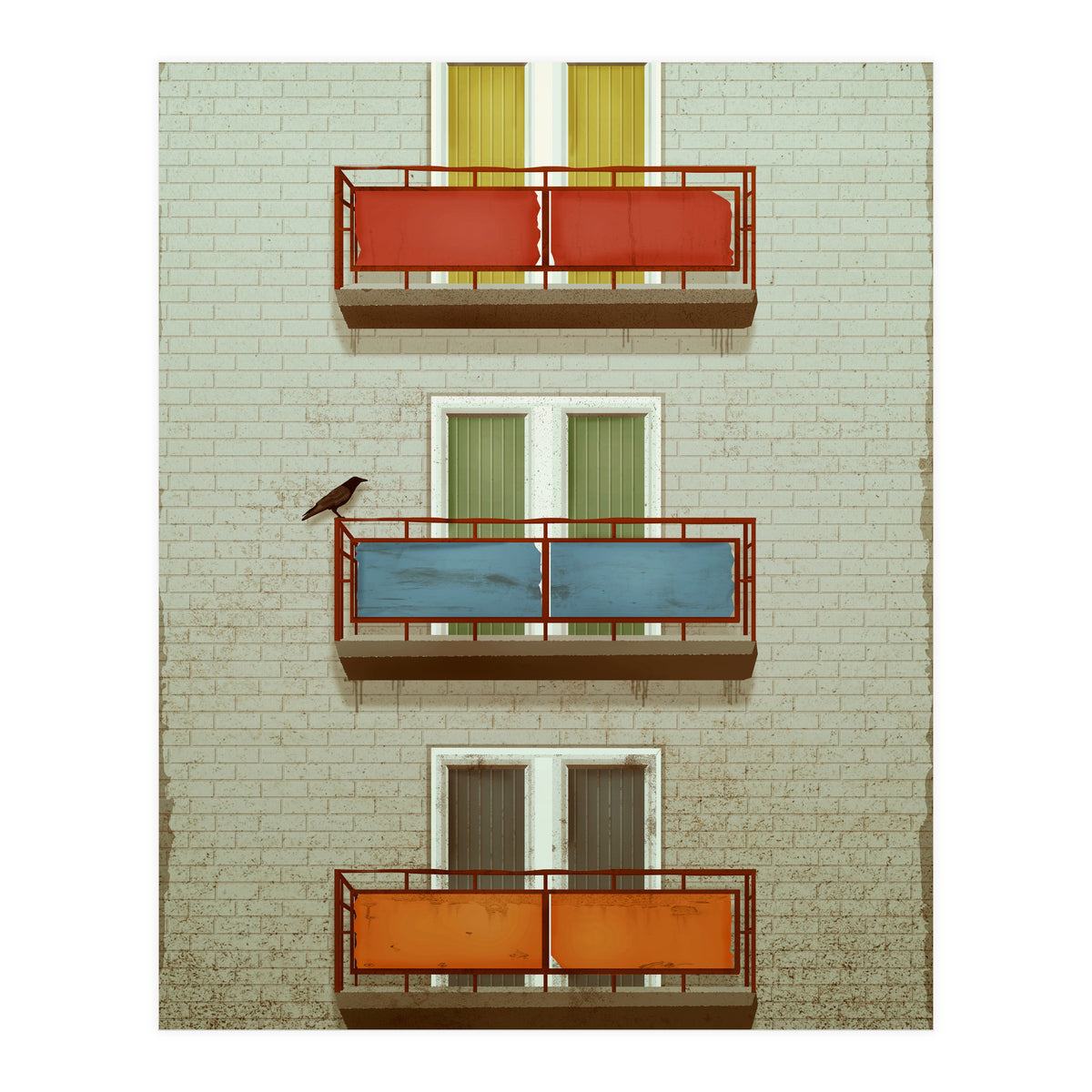 Urban living (Print Only)