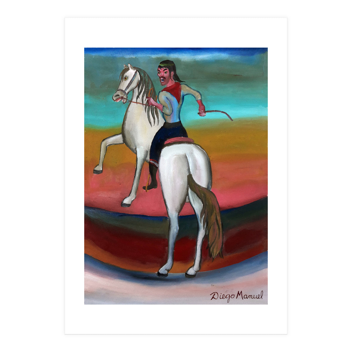 Gaucho A Caballo 7 (Print Only)