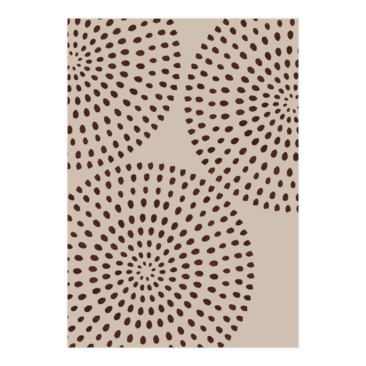 Boho Mid Century Dots (Print Only)