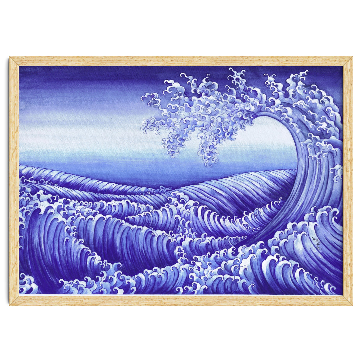 Turbulent Water Triptych part 3