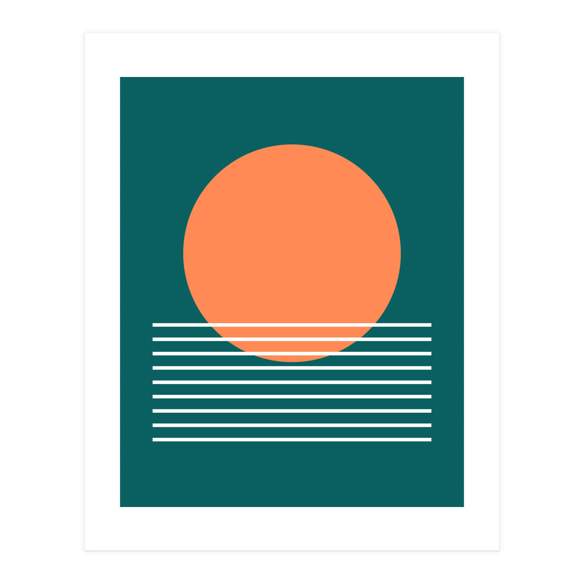 Minimalistic landscape I (Print Only)