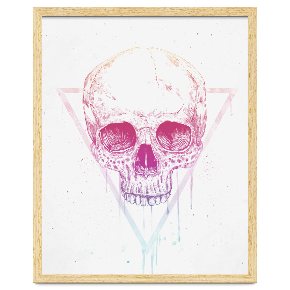 Skull In Triangle