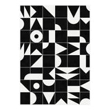 My Favorite Geometric Patterns No.18 - Black (Print Only) thumbnail