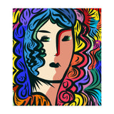 Rainbow Portrait Girl (Print Only) thumbnail