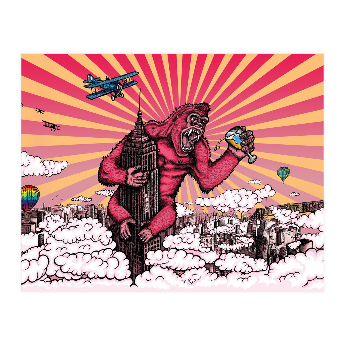 Beer Kong  (Print Only)