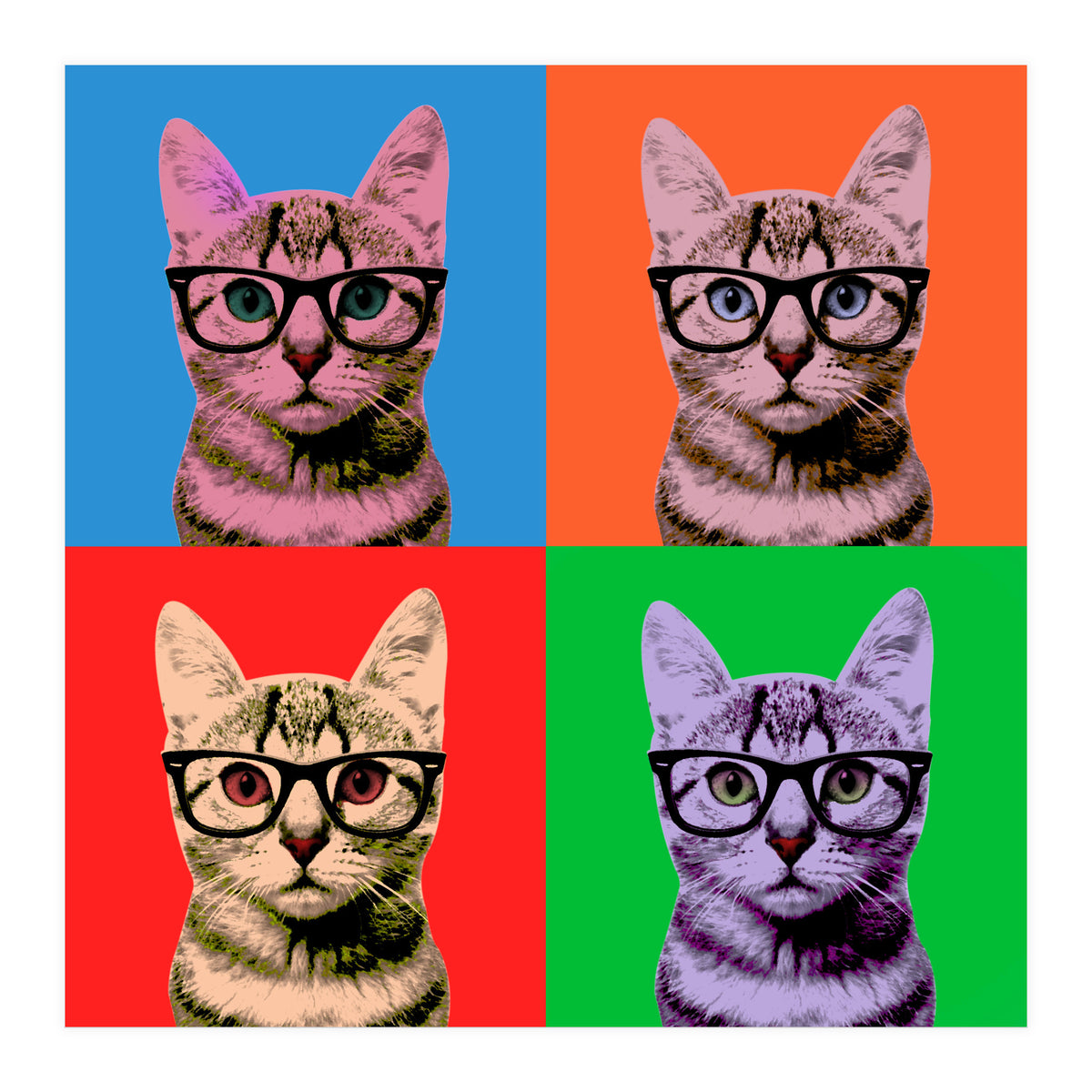 Warhol Cat (Print Only)