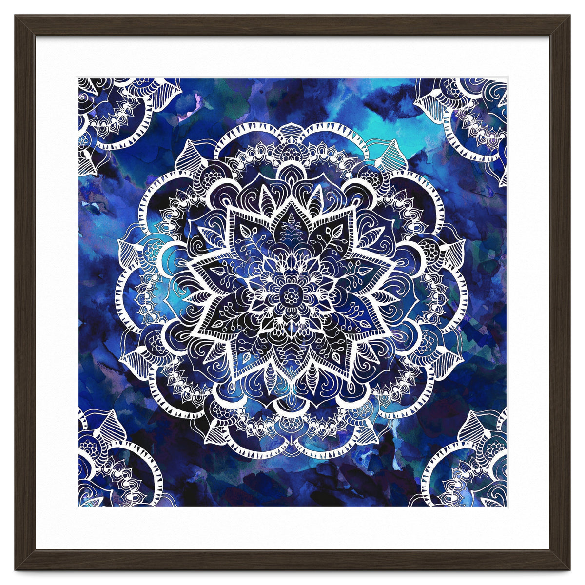 Queen Starring of Mandalas Navy