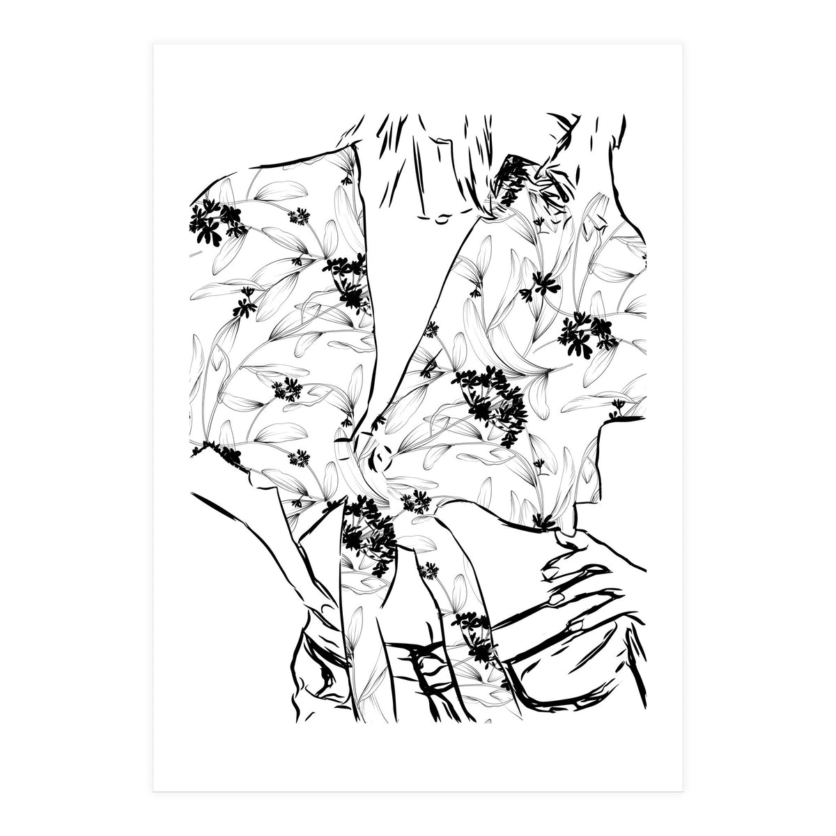 Fashionista || #illustration #fashion (Print Only)