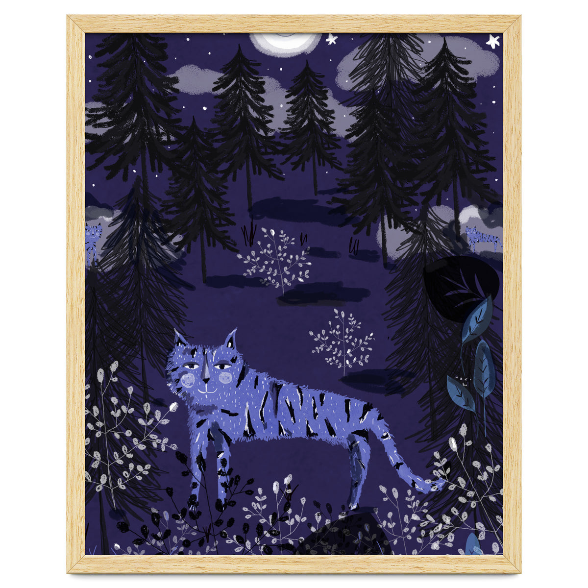 Night tigers  hide and seek