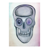 Calavera Con Dientes Perfectos (Print Only)