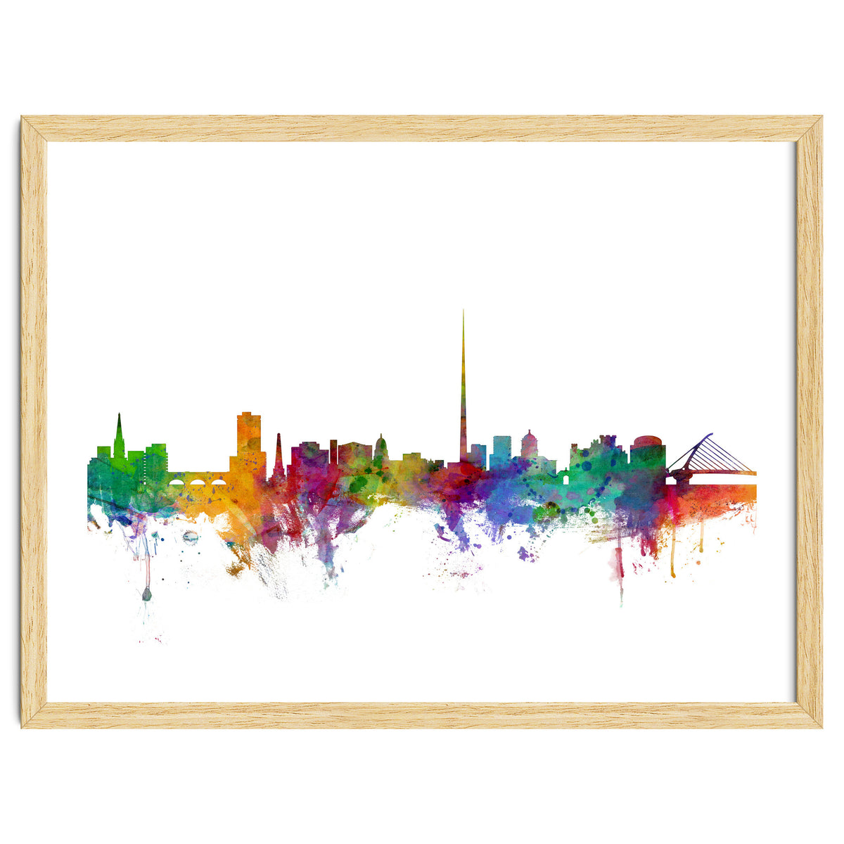 Dublin Ireland Skyline