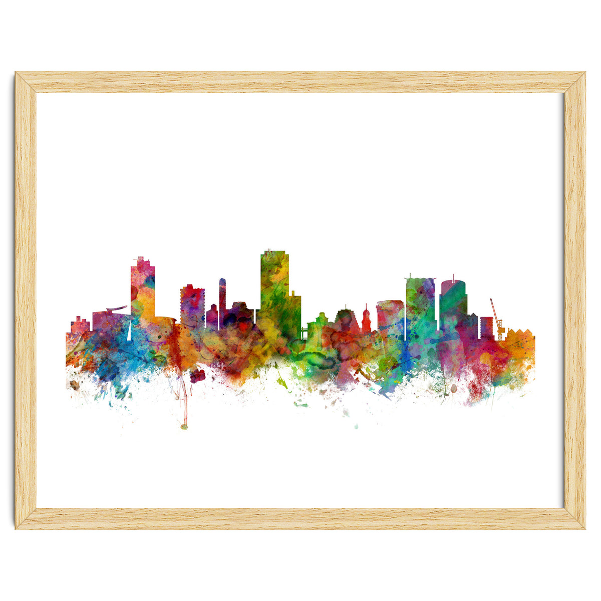 Wellington New Zealand Skyline