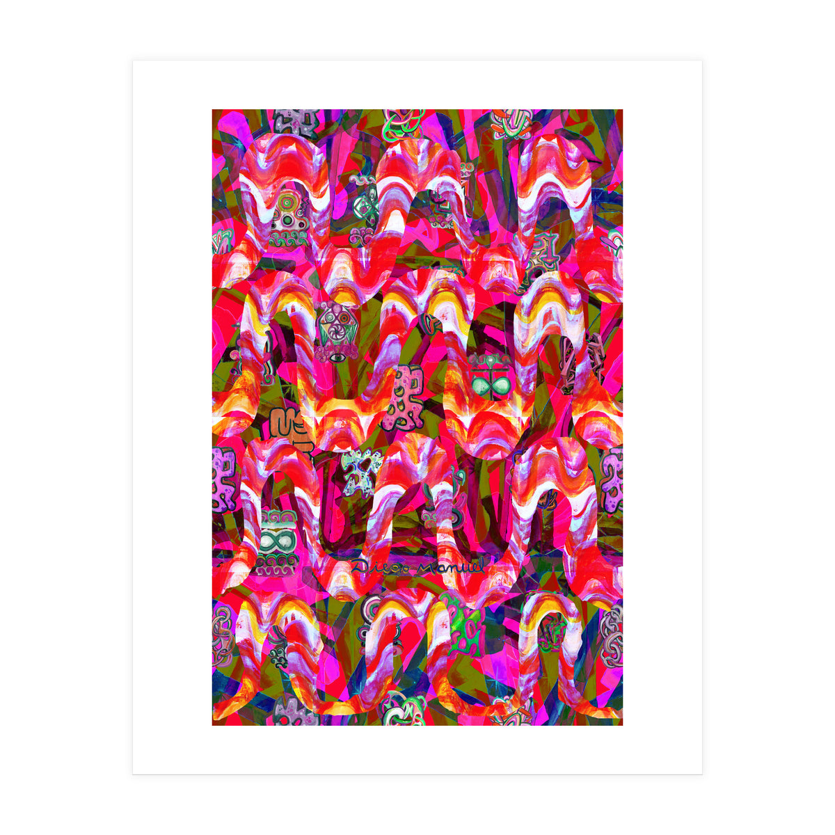 Pop Abstract 12 (Print Only)