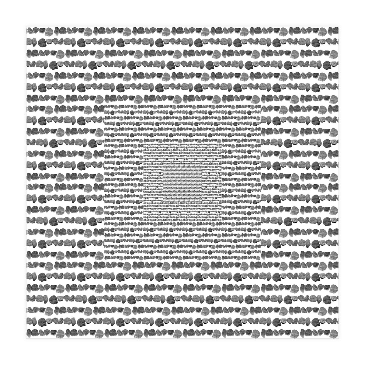 Squares with stones (Print Only)