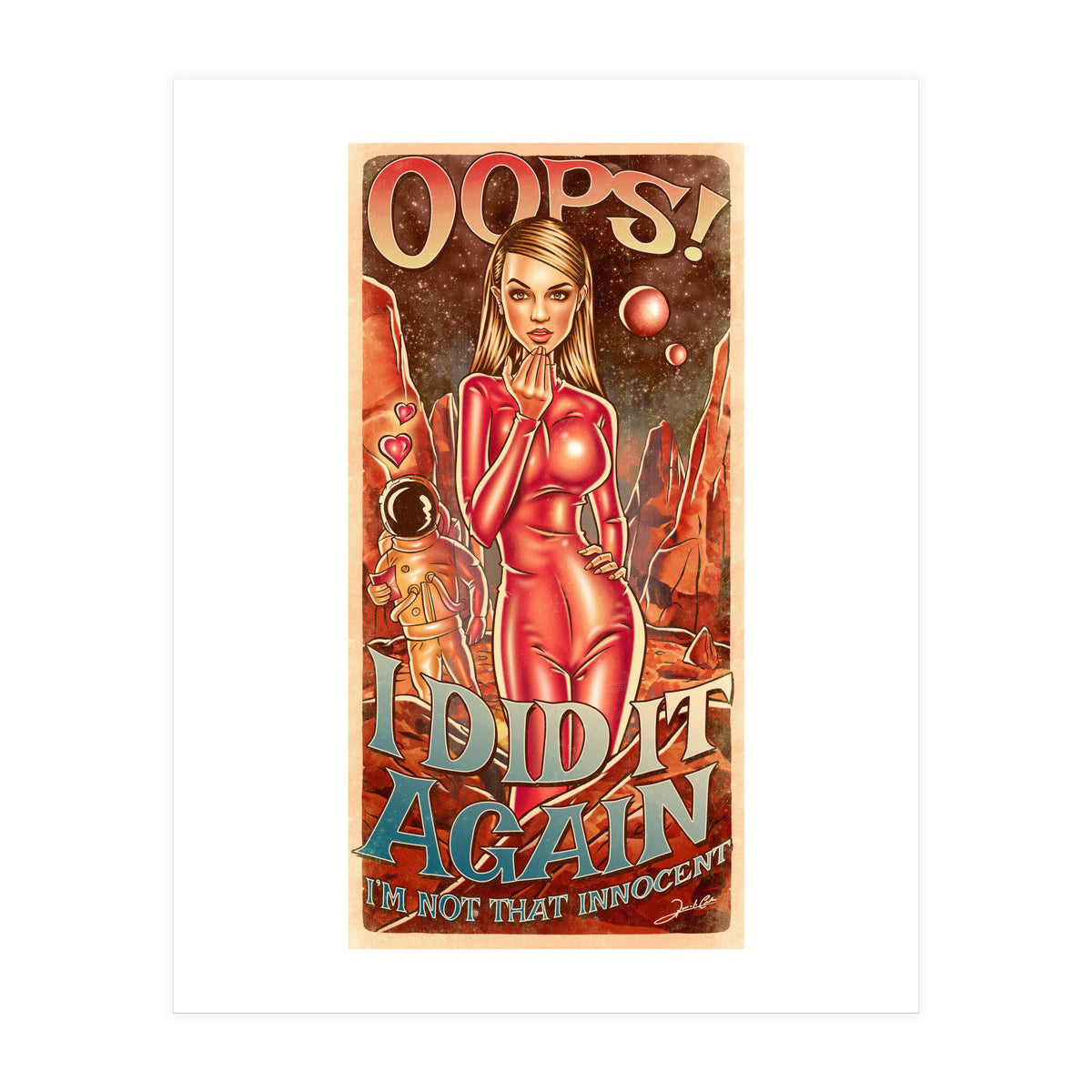 I Did It Again (Print Only)