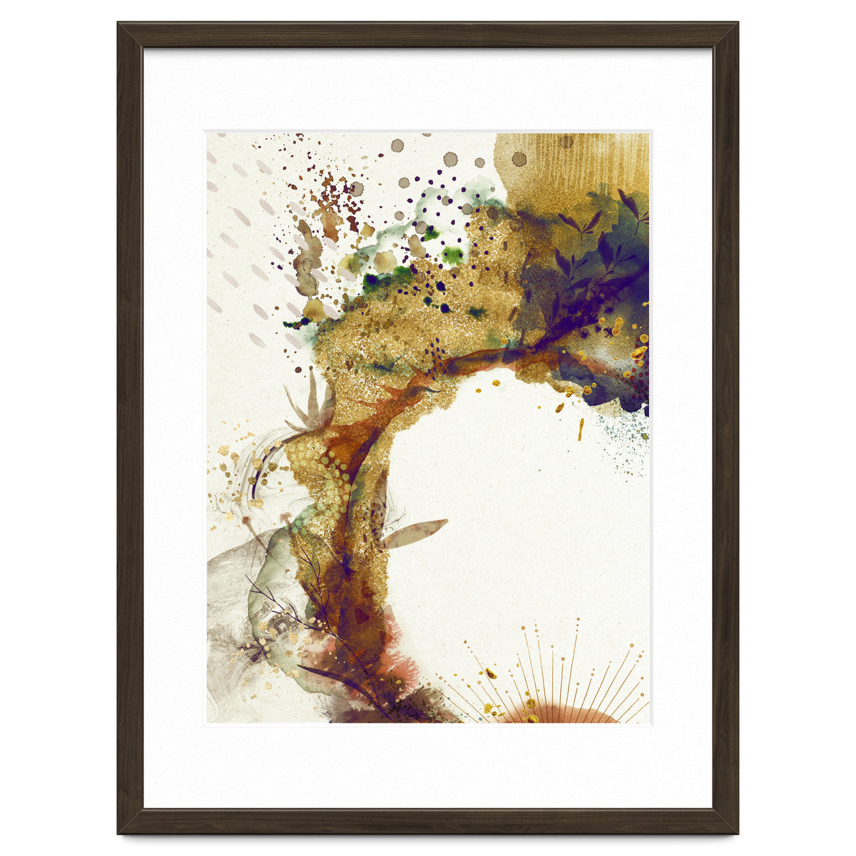 Abstract Floral - Autumn Winds