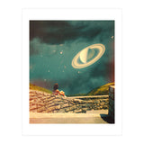 Alone With Saturn (Print Only) thumbnail