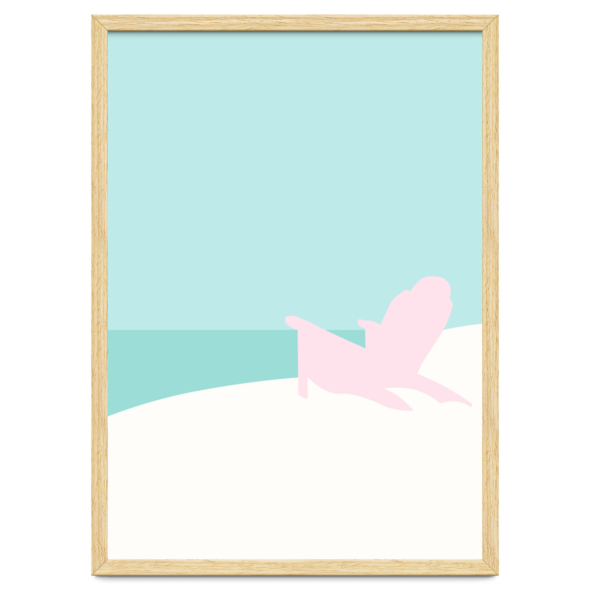 Minimal Beach Chair - Turquoise Coast