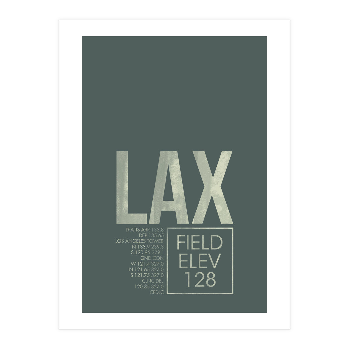 LAX Atc (Print Only)
