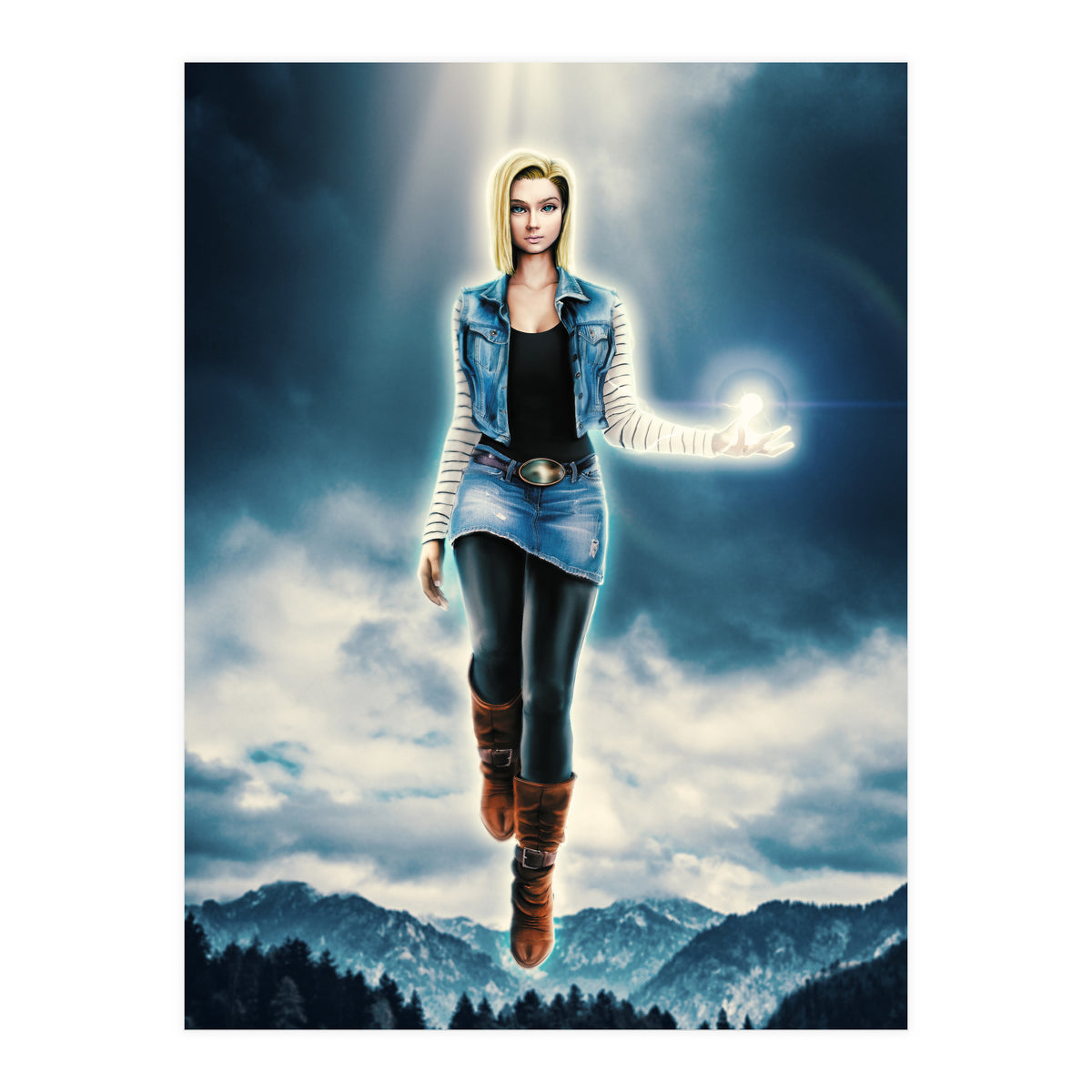 The Beautiful Cyborg (Print Only)