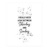 Day between Saturday and Sunday (Print Only) thumbnail