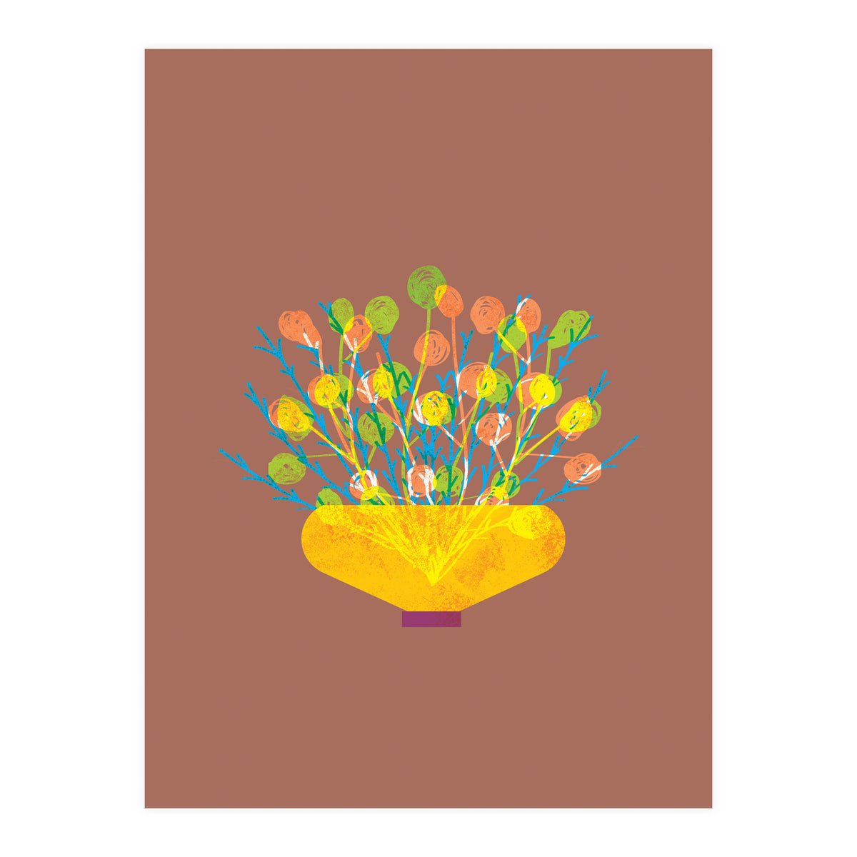 Flower pot IV (Print Only)