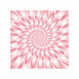 Spiral Pink Flower  (Print Only) thumbnail
