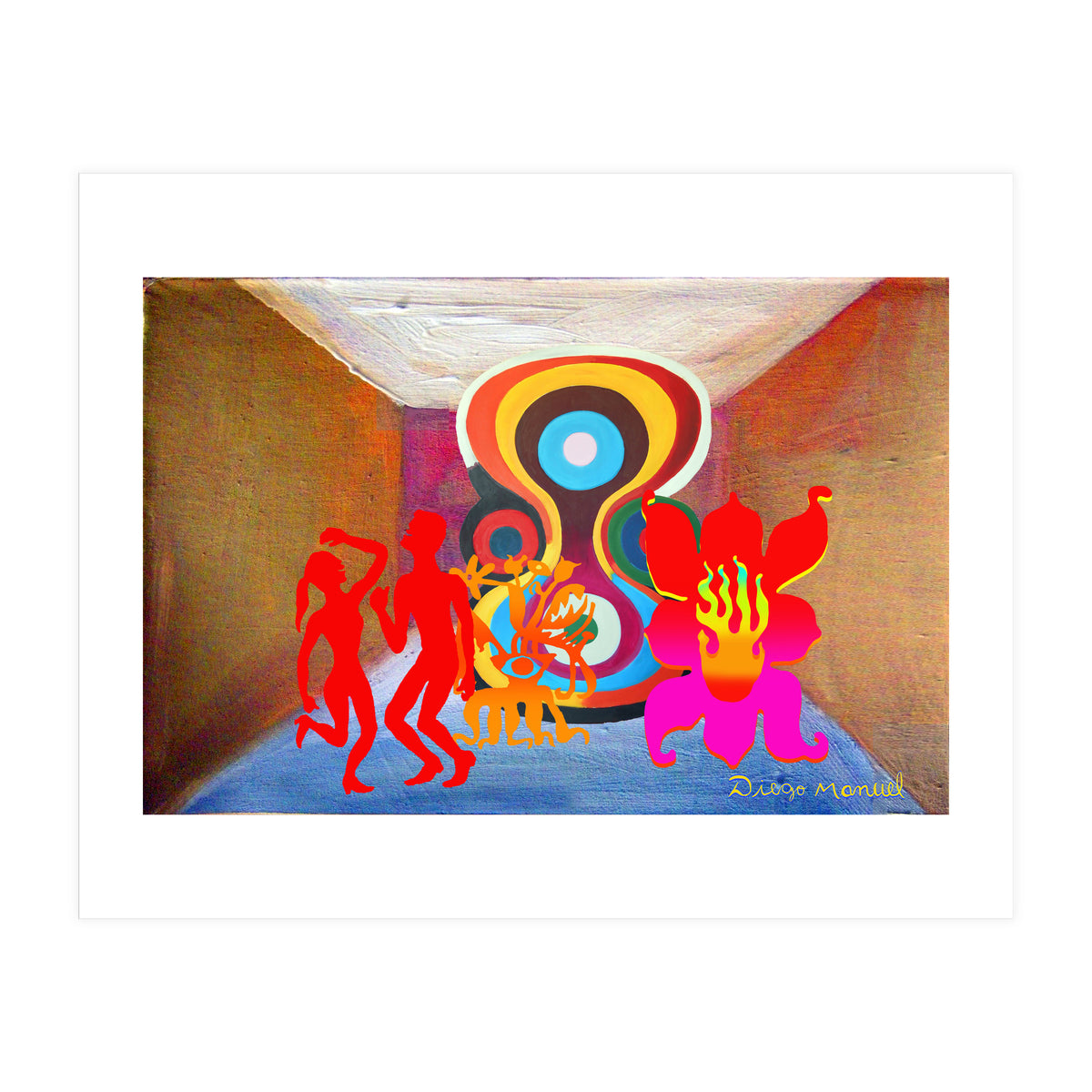 Pop Abstract Escena 2023 12 (Print Only)