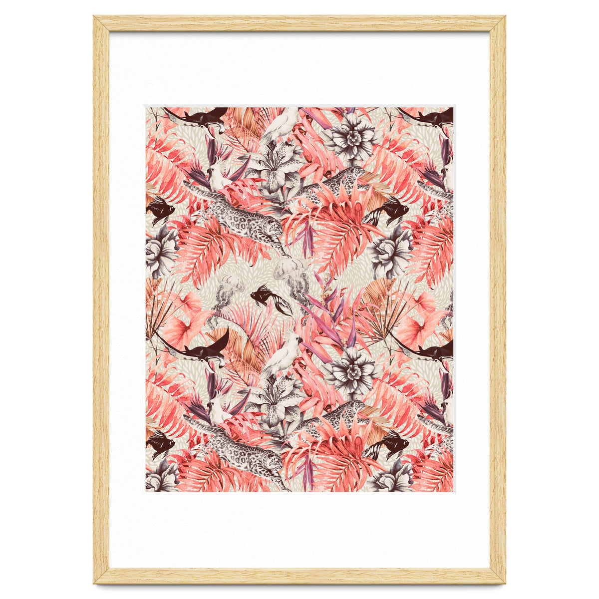 Tropical paradise pink