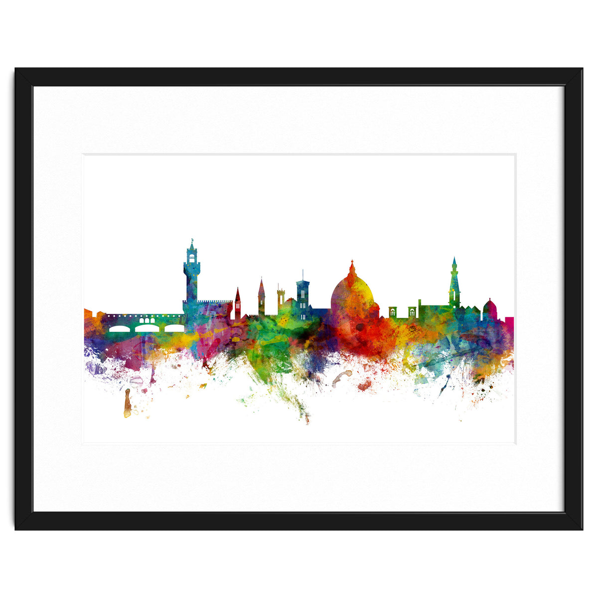 Florence Italy Skyline