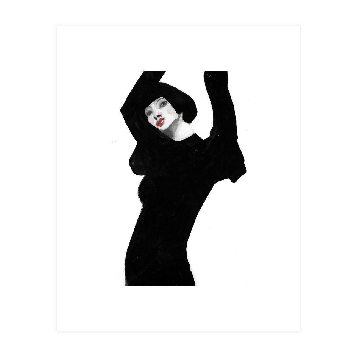 Untitled #11 - Woman in black (Print Only)